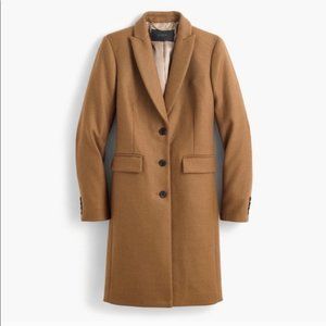 J.Crew Parke Topcoat in Dark Chestnut